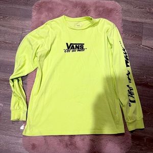 Vans long sleeve t shirt size M